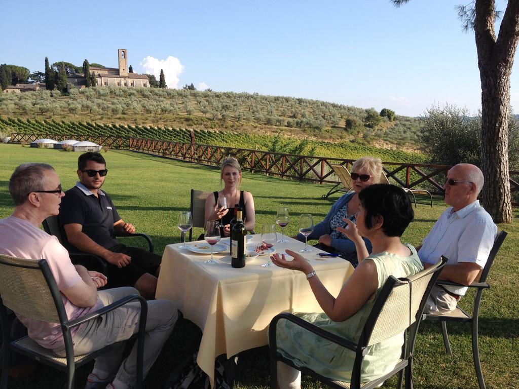 Fattoria Abbazia Monte Oliveto Villa San Gimignano Exteriör bild