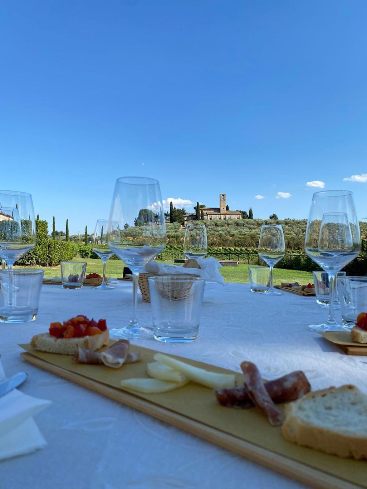 Fattoria Abbazia Monte Oliveto Villa San Gimignano Exteriör bild